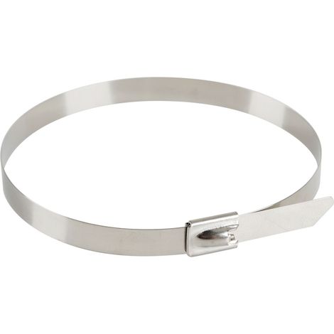 Fascette in acciaio inox, set 20 pz - 7,9x300 mm