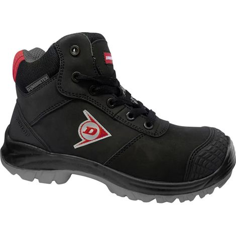 [NEUWERTIG] B-Ware Dunlop Sicherheitsstiefel Arbeitsstiefel First One 2112 Schwarz S7 S Größe 43
