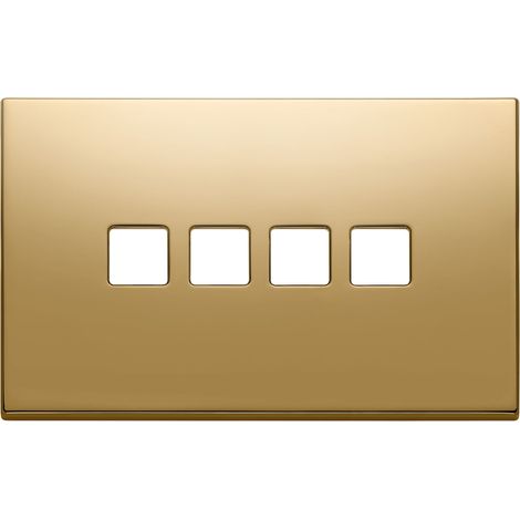 VIMAR - 22684.4.82 4Mx4 Flachgoldplatte