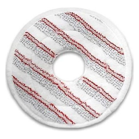 Lot de 2 têtes de rechange rouges pour balai Vileda Spin Mop et seau, compatibles avec le balai Vileda Spin and Clean.