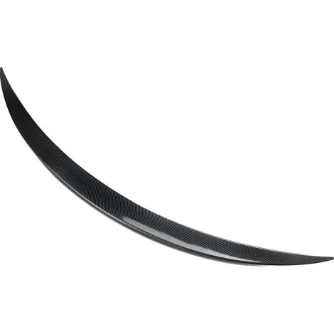 Spoiler con aspecto de fibra de carbono que mejora la aerodinámica, como se indica. (1/2)