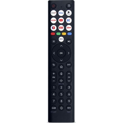 Télécommande de Remplacement pour TV Hisense ERF2D38H, Sans Configuration, Sans Commande Vocale (1/5)