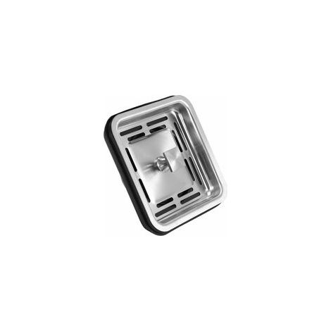 Bouchon d’évier carré en acier inoxydable pour cuisine – (1/5)