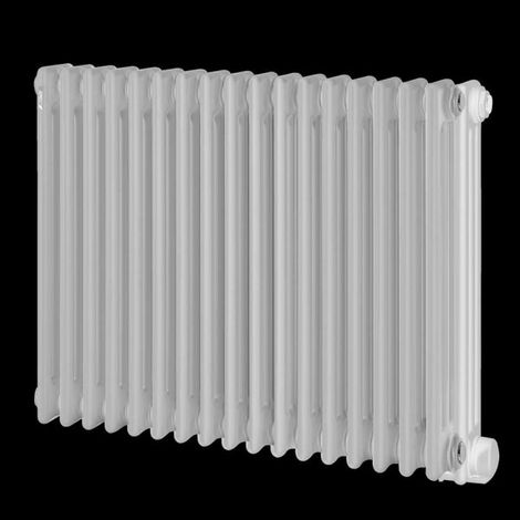 Acova – Radiateur eau chaude en acier 1558W – 4 colonnes – Éléments ronds Ø 25 cm – Entraxe 684 mm – M6C416075 (1/4)