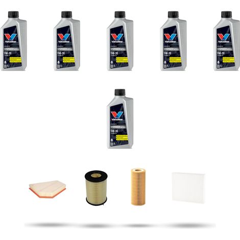 Kit tagliando 4 FILTRI e 6L OLIO compatibile con Volvo S40 II 2.0 D4 130kw dal 2010 (1/5)