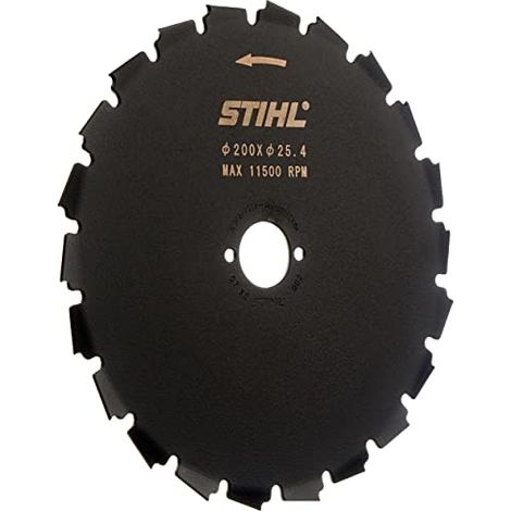 Stihl 41127134203 Disco da taglio con denti cesellati 200-24, 1 pezzo (1/4)