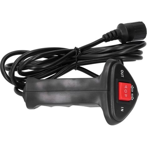 Télécommande pour treuil électrique avec câble de 2,8 m – Commande fiable pour véhicules compatibles – Boîtier à trois broches – Boîtier en plastique robuste (1/5)