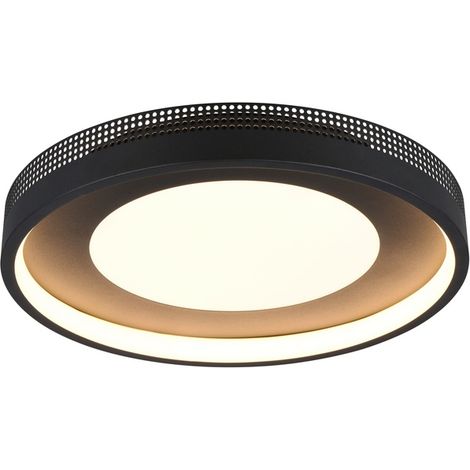 Plafonnier moderne Solea noir - 656610132 (1/3)