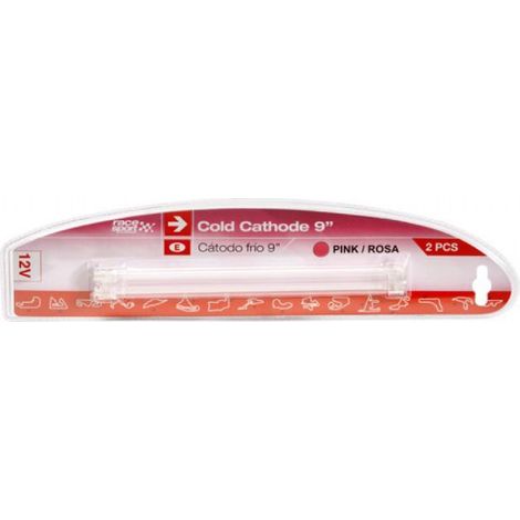 2 Tubes Neon Cathode froide - 23cm - Rose