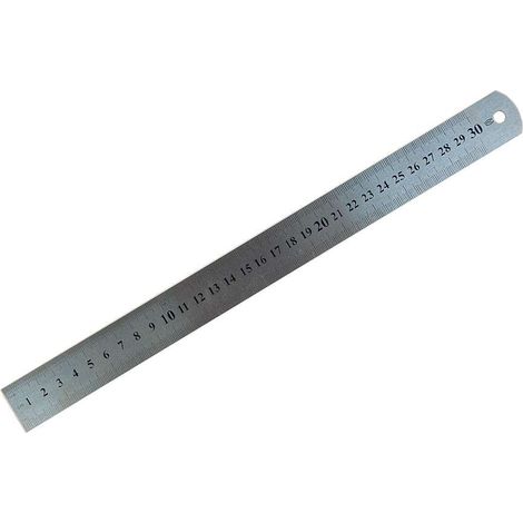 Riga acciaio inox scala graduata mm 150 SM 40 RIG1 echoENG
