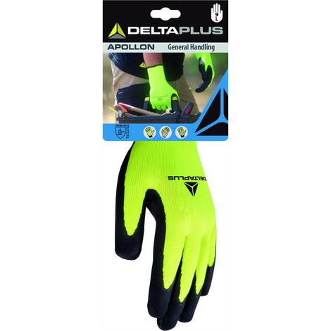 Guante de Confort de Poliéster y Látex 10 - Delta Plus