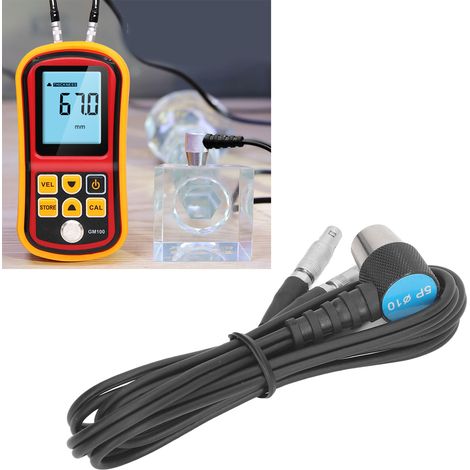 Sonde d'origine 5PM10 pour jauge d'épaisseur ultrasonique GM100 (1/5)