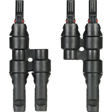 T connector MC4 solar connector waterproof three way connector (1/5)