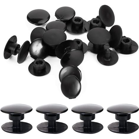 Lot de 16 rivets crocodiles - 16 mm - Pièces de rechange (1/5)