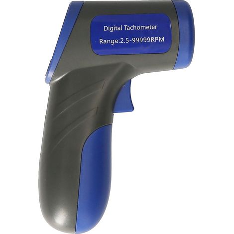 Digitaler Laser-Drehzahlmesser, tragbare Drehzahlmessung 2,5–99999 U/min