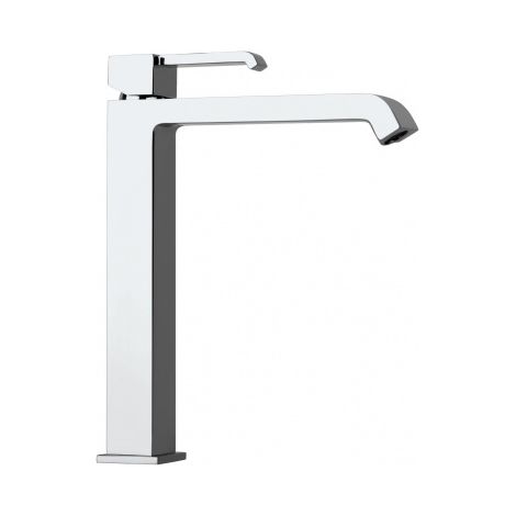 Miscelatore Rubinetto PAINI serie Q per lavabo alto completo di piletta di scarico cod. 19CR211LL