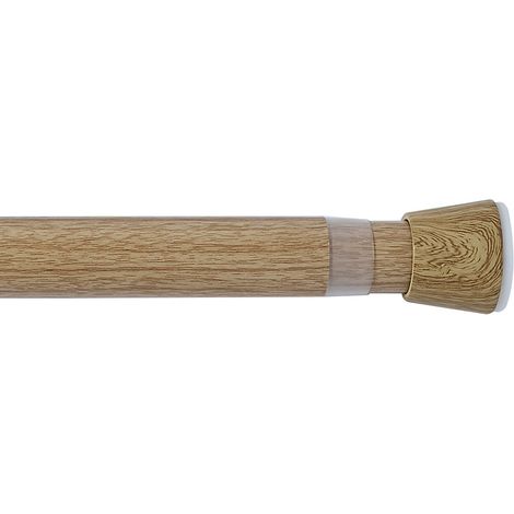 Barre Extensible Bois Sans Perçage Installation Facile Par Pression, Matière Bois Naturel - Cintacor - Storplanet