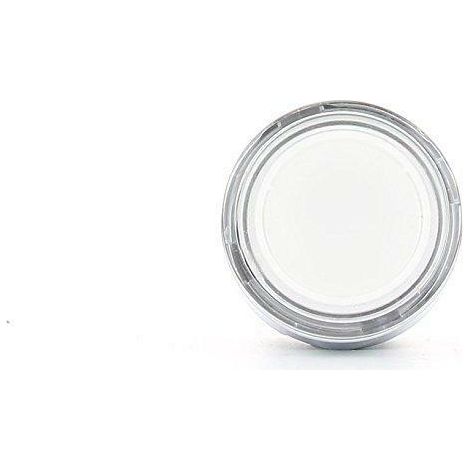 Schneider testa pulsante luminoso bianco led a filo ghiera con gemma liscia zb4bw313