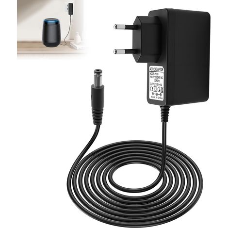 Adaptateur d'alimentation Universelle 12V 1A 1.5M Alimentation Universelle AC 100-240V 50/60Hz DC 5.5x2.5mm Chargeur Compatible Routeur TV Box CCTV Caméra Mini Fan Lampe Table LED Routeur Surveillanc (1/5)