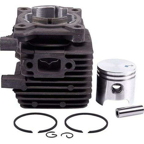 Accessoire pour débroussailleuse Cylindre Piston Kit 34mm Compatible avec Stihl Fs55 Fs45 Br45 Hl45 Tondeuse 4140