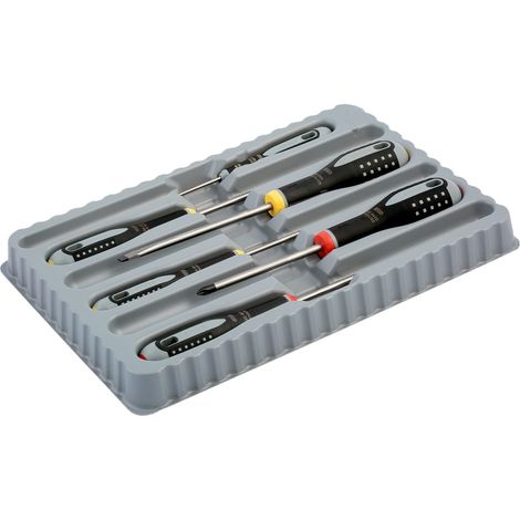BE-9881 ERGO Screwdriver Set, 6 Piece SL/PH