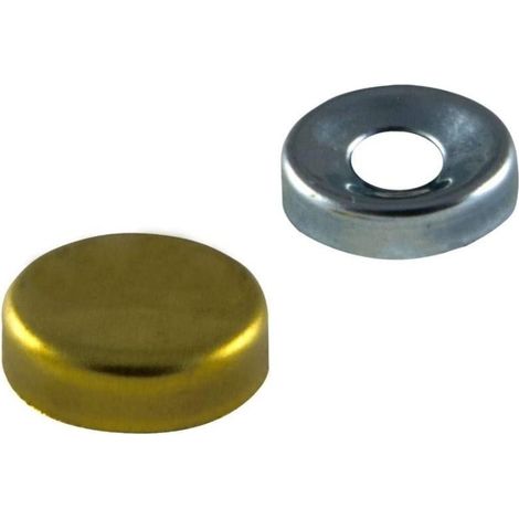 MOBILA - 12PZ BORCHIE COPRIVITE BOMBATE14MM IN OTTONE LUCIDO