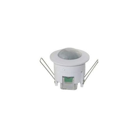 Rilevatore di movimento a infrarossi da soffitto – Portata 6 m – Sensore di luce integrato – Controllo della luce a 360° – Per uso interno (1/4)