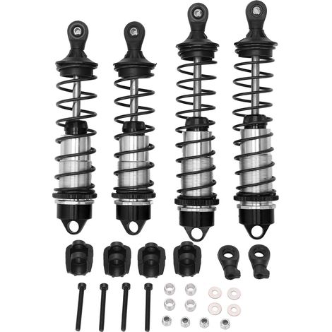 Amortisseur avant arrière en alliage d'aluminium haute résistance pour ARRMA MOJAVE 1/7 Kraton 1/8, couleur noire (1/5)