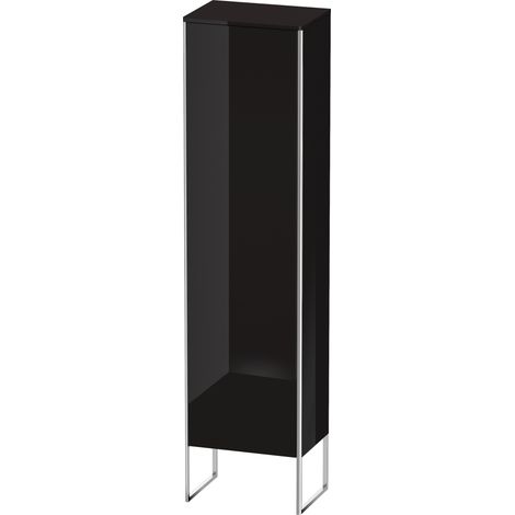Armario XSQUARE 2001x500x356mm apertura derecha negro alto brillo