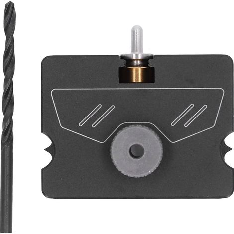 Kit de gabarit pour trous de poche, poinçon caché de positionnement, outil de perçage manuel pour menuiserie et bricolage (1/5)