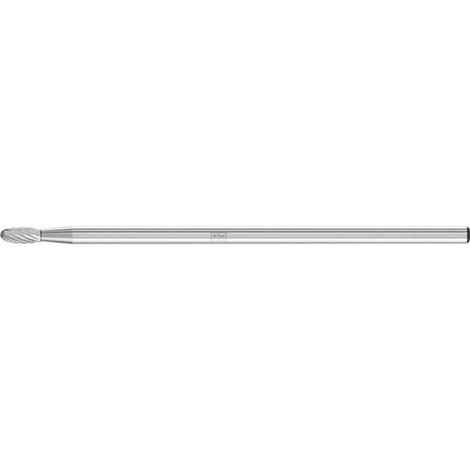 PFERD TOOLS Hartmetall Frässtift Tropfen TRE Ø 03x07 mm Schaft-Ø 3x75 mm Z5 universal fein (1/4)