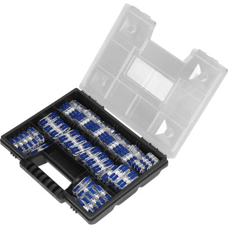 Orno Conector paso azul 72 piezas