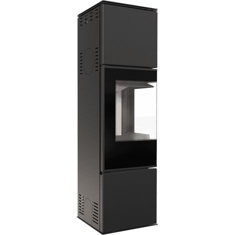Kaminofen aus Stahl KRATKI REN/M links Ø 150 7 kW (1/5)