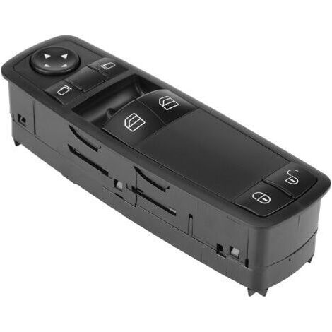 Interrupteurs de lève-vitres électriques pour Mercedes-Benz Classe A/B/ML/GL/R - Numéro de référence : A1698206410, compatible avec les boutons de commande de lève-vitres automobiles W169/W245/W164/X1 (1/3)