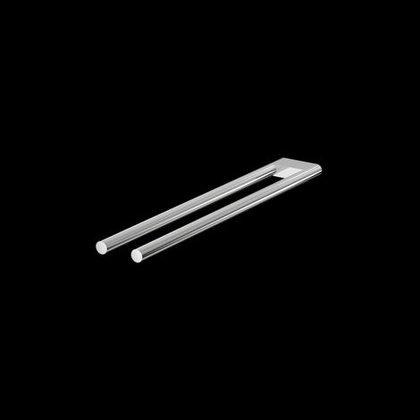 Toallero Steinberg Serie 480, 2-brazo, 450 mm, acero inoxidable, (1/4)