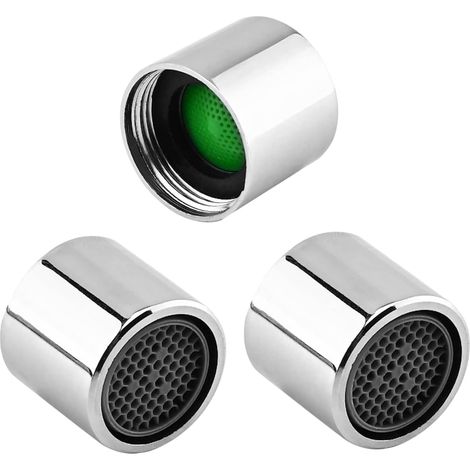 3 pièces aérateur de robinet filetage mâle 18mm (1/5)