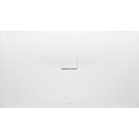 Receveur antidérapant 160 x 80 VILLEROY ET BOCH Squaro Infinity quaryl rectangle edelweiss (1/4)