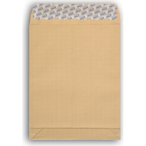Lot de 50 Enveloppes kraft ARME 130g à soufflets C4
