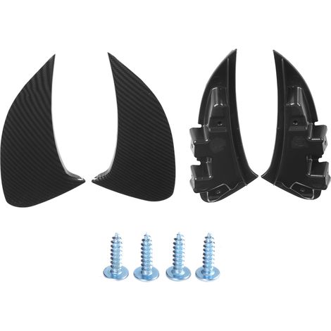 2x Déflecteur d'air pare-chocs arrière, carbone, remplacement pour Mercedes-Benz Classe CLA C118 AMG (35/45) 2020-2021 (1/5)