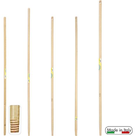 Manico legno diametro 26MM H 150cm Verdemax
