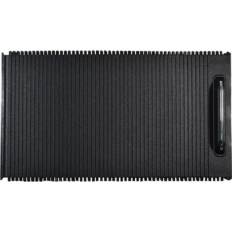 Porte-gobelet de Voiture Couverture intérieure de store de console centrale Couvercle de volet roulant de Console centrale Compatible avec 2008-2018 7591.7 (1/5)