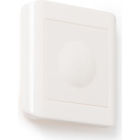 Sensor de Movimiento RADAR Crepuscular 360º para Mecanismo de Pared Blanco