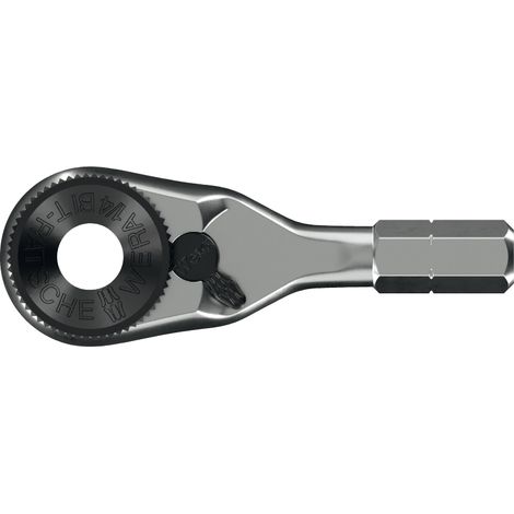 Wera 8011 Zyklop Mini 4 Bit-Ratsche, 1/4", 1/4" x 50 mm (1/5)