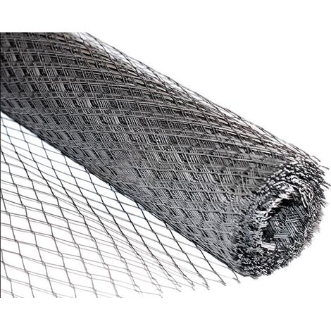 expanded metal mesh no-name ledóchowskiego 18x40 mm 0.4-0.5 mm