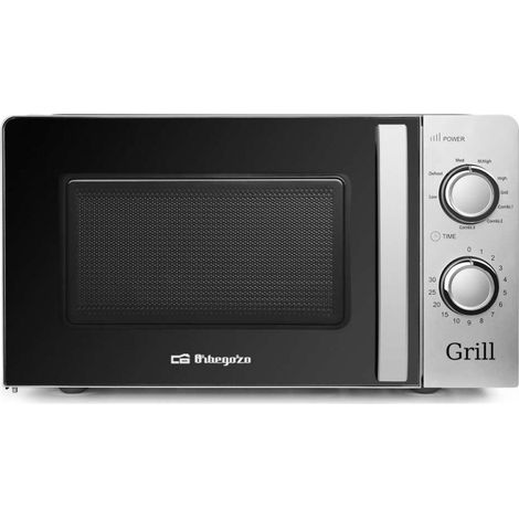 Orbegozo MIG2138 - Horno Microondas Con Grill 20 Litros Inox (1/5)