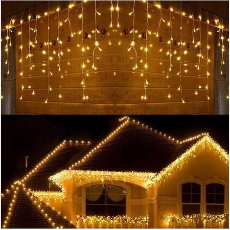 Guirlande Lumineuse Exterieure 30M 300 LEDs IP65 Étanche 8 Modes Adaptateur Jardin Noël Fête (1/4)