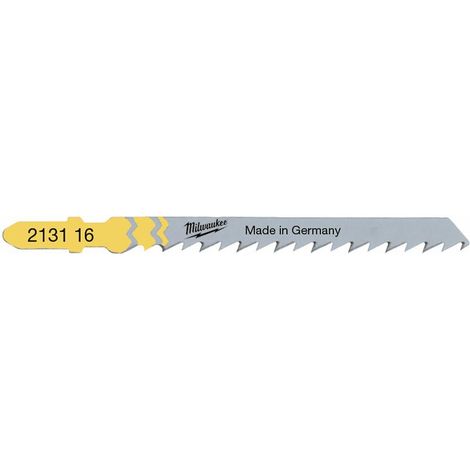 Lame de scie sauteuse MILWAUKEE Coupe rapide - 75 mm - 5 pièces - 4932213116