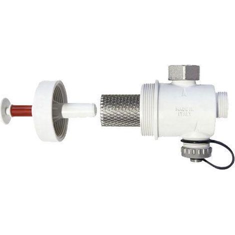 Mini defangatore filtro magnetico euroacque hippo. bianco, eaq hippowh1 (1/3)