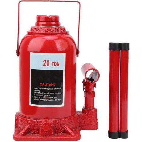 20T Hydraulic Jack, Portable Hydraulic Lifting Jack, Hydraulic Trolley Jack, Piston/Compact Jack for Car, Van, Boat, Truck, Caravan (1/5)