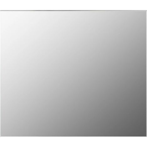 Miroir,Miroir décoratif,Miroir Mural sans cadre 80x60 cm Verre DYHB436362 (1/5)
